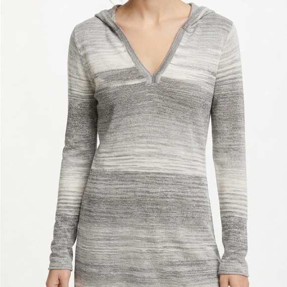 Prana Sweaters - prAna Gemma Space Dye Hooded Sweater - Lightweight Ombré Pullover - Size S